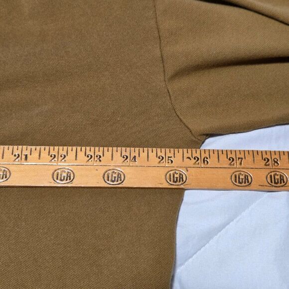 EUC OFFLINE BY AERIE SEMI CROPPED DEEP MUSTARD LONGSLEEVES TEE SIZE LARGE - Picture 13 of 14